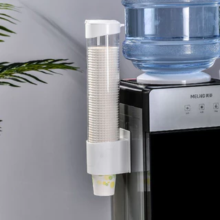 Dispense Suporte Porta Copos 25.5x9x7.5cm Autoadesivo Decorativo Organizador Sem Furos