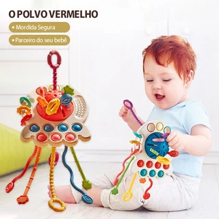 Bebê 6 Meses Iniciação Precoce Diversão 0-1 Anos De Idade Bebê Pode Roer Brinquedos