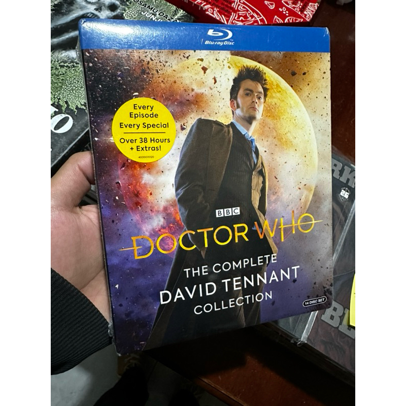 bluray box doctor who david tennant collection temporadas 2, 3, 4