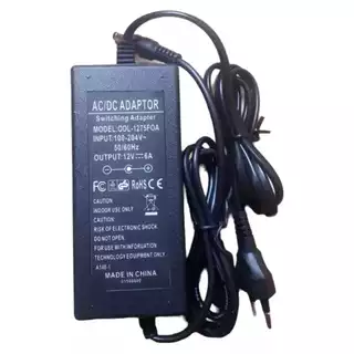 Fonte 12V 6A Bivolt - Preta, Amperagem Real, Alta Potência, Ideal para Equipamentos Eletrônicos e Automação