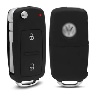 Carcaça Chave Canivete VW G6 Gol Golf Fox Voyage Saveiro UP 2 botões em Oferta na Shopee