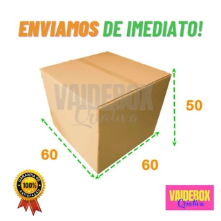 Caixa Papelão Sedex 60x60x50 Embalagem Corrreios Ecommerce N 7 - 1 und