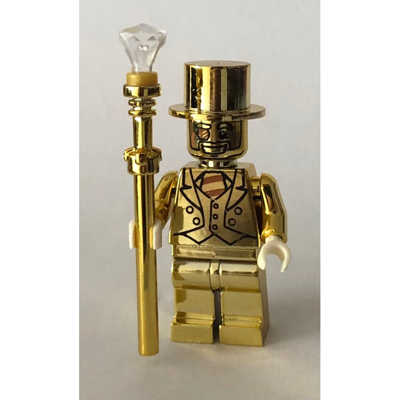 Minifigura Boneco Mr Gold Série 10 PG999
