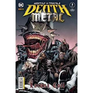 História em Quadrinhos (HQ) Noites de Trevas: Death Metal Nº3 - Lacuna Coil Edition (Novo - Lacrado)