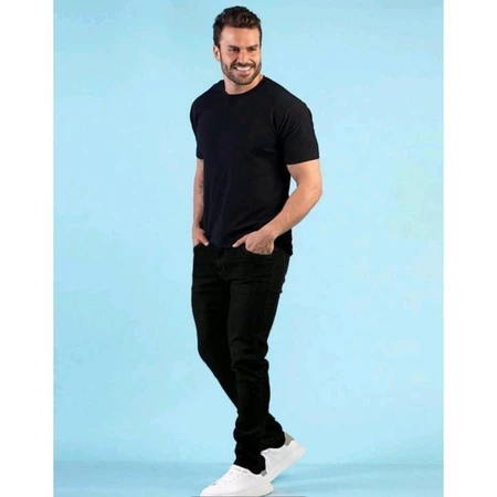 Kit com 2 calças jeans masculinas- modelo tradicional 