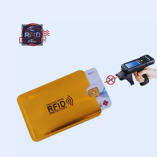 Capa Protetora de Cartão Por Aproximação Anti RFID NFC Proteja os dados de seu cartão de credito Anti furto