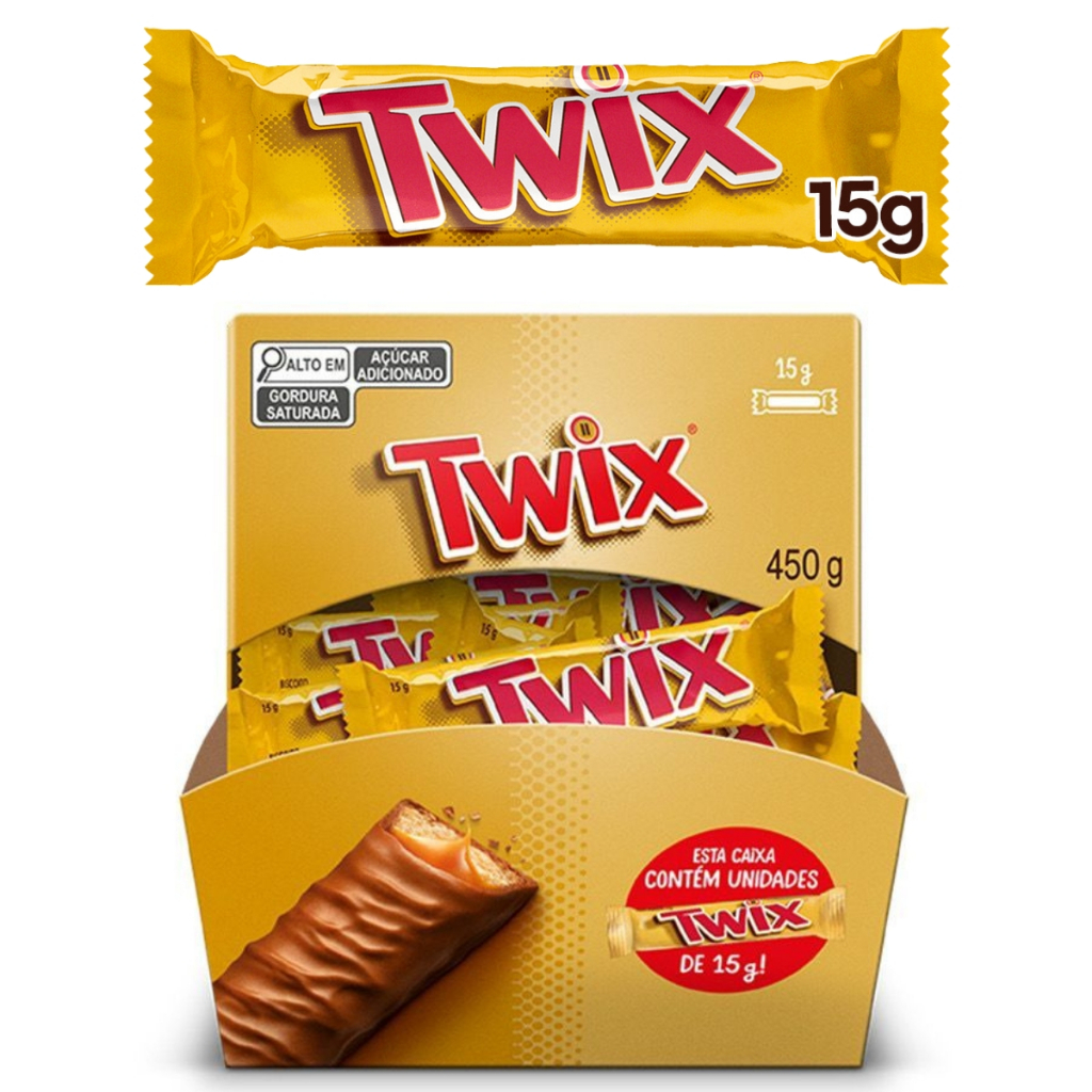T-Gravits15個セット Sサイズ (4.5 g, 50mm) Twix Chocolate de 15g Cada Mars | Shopee Brasil