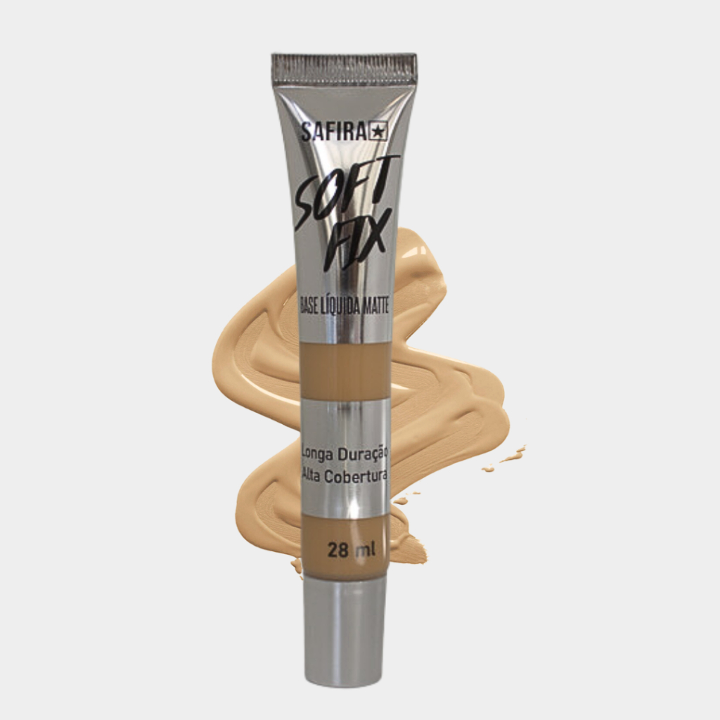 Base Liquida Matte Soft Fix Safira | Shopee Brasil