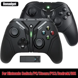 Controle sem fio para Switch Pro, Lite, Gamepad para PC, PS3, Android TV Box, Smart Phone, Tablet, Joystick Game, 2.4G