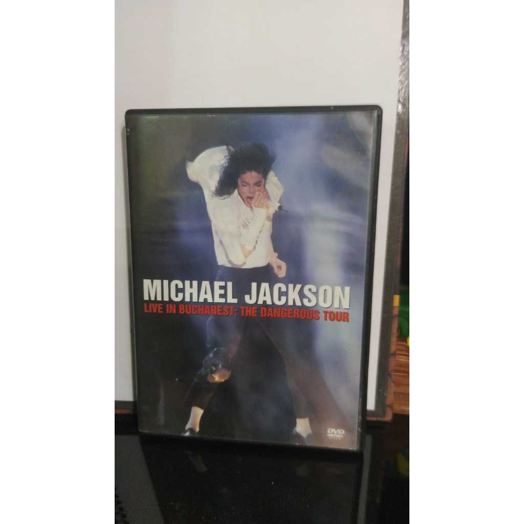 DVD michael jackson live in bucharest: the dangerous tour. D433