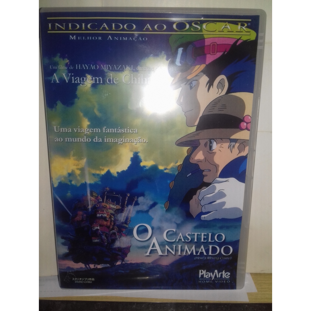 DVD O Castelo Animado 2004 Dublado/Dual Áudio HD1080p | Shopee Brasil