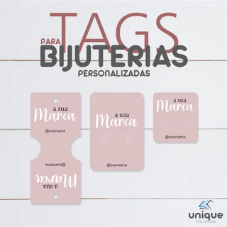 TAGS PARA BIJUTERIAS - BRINCOS PERSONALIZADAS