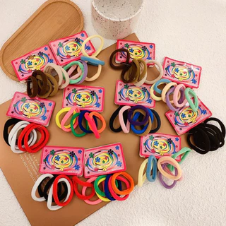 KIT 72/144/216/360 unidades Médio Xuxinha para cabelo de Meia e elástico para cabelo Scrunchie