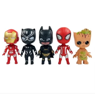 KIT MINI SUPER HERÓIS VINGADORES( PACOTE COM 5 PERSONAGENS). em Oferta na Shopee