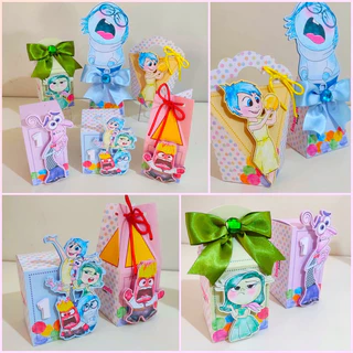 Festa Divertidamente Caixinhas Lembrancinhas Personalizadas - 12 unidades