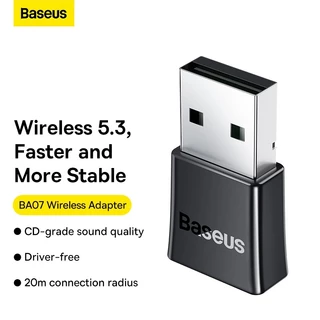 Baseus BA07 Adaptador Global Bluetooth 5.3 Para PC Portátil Alto-Falante Receptor De Áudio