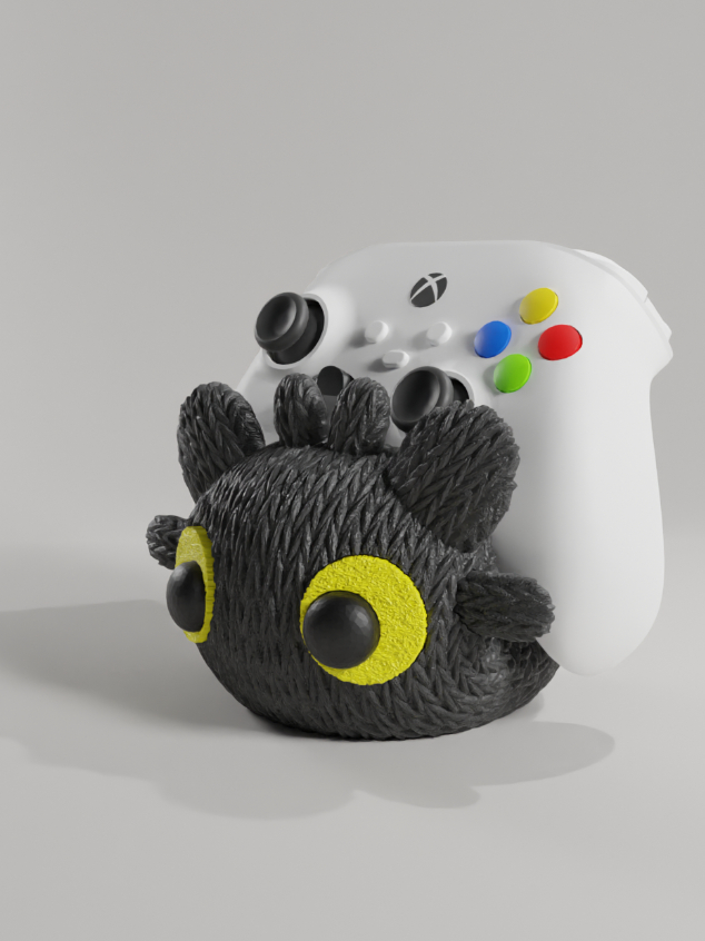Suporte Para Controle Xbox Toothless Crochet | Shopee Brasil