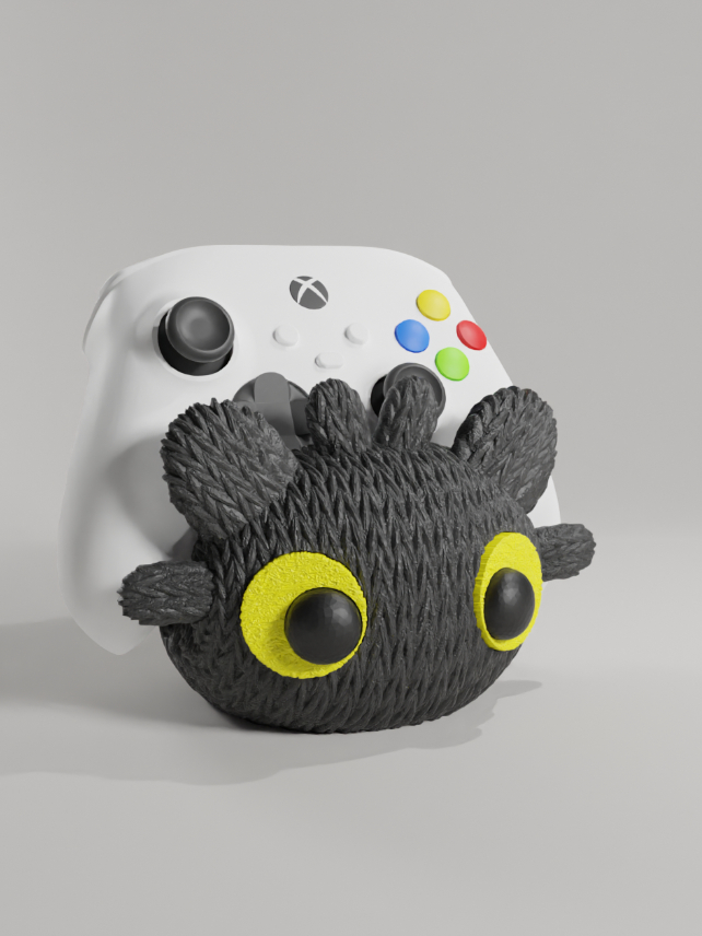 Suporte Para Controle Xbox Toothless Crochet | Shopee Brasil