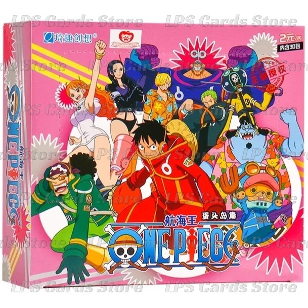 Cartas One Piece TCG - Qiman Culture | Nível 02~Egghead (Caixa Lacrada ...