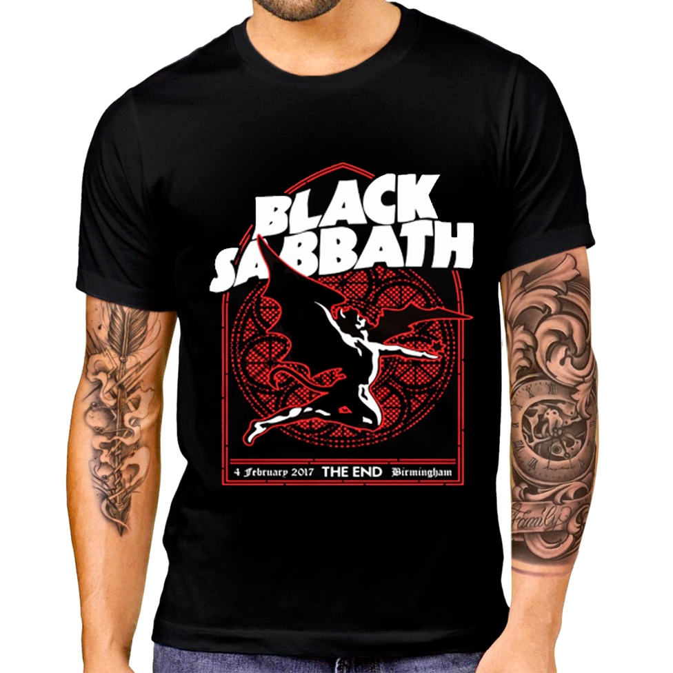 CAMISETA PREMIUM BANDA DE ROCK BLACK SABBATH PP AO G4