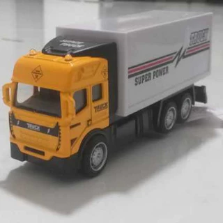 Miniatura caminhão com caçamba Super Power Truck 15cm