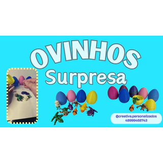 Ovinhos Surpresa com brinquedos