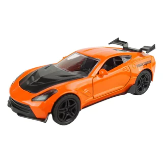 Miniatura carrinho de ferro coleção High Speed Porsche e Mustang