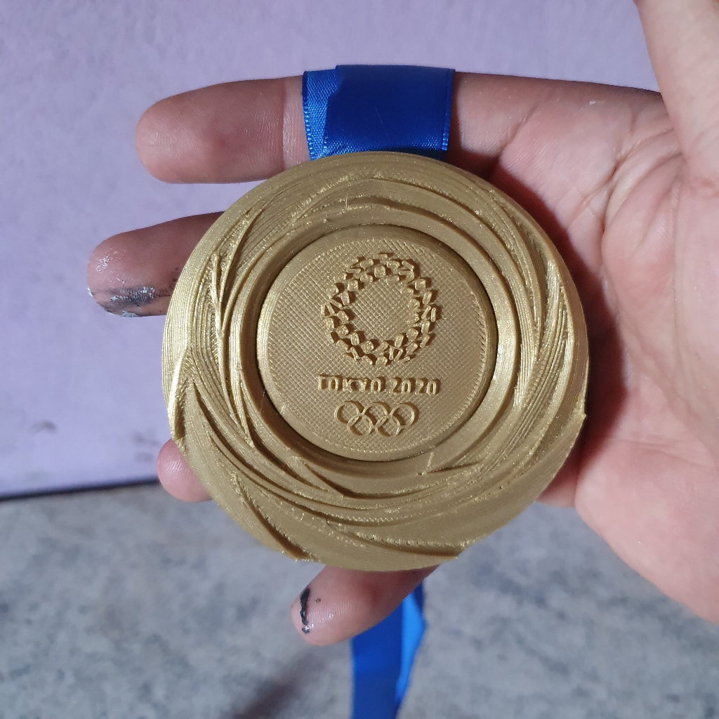 medalha olimpica 2020 Tokyo replica