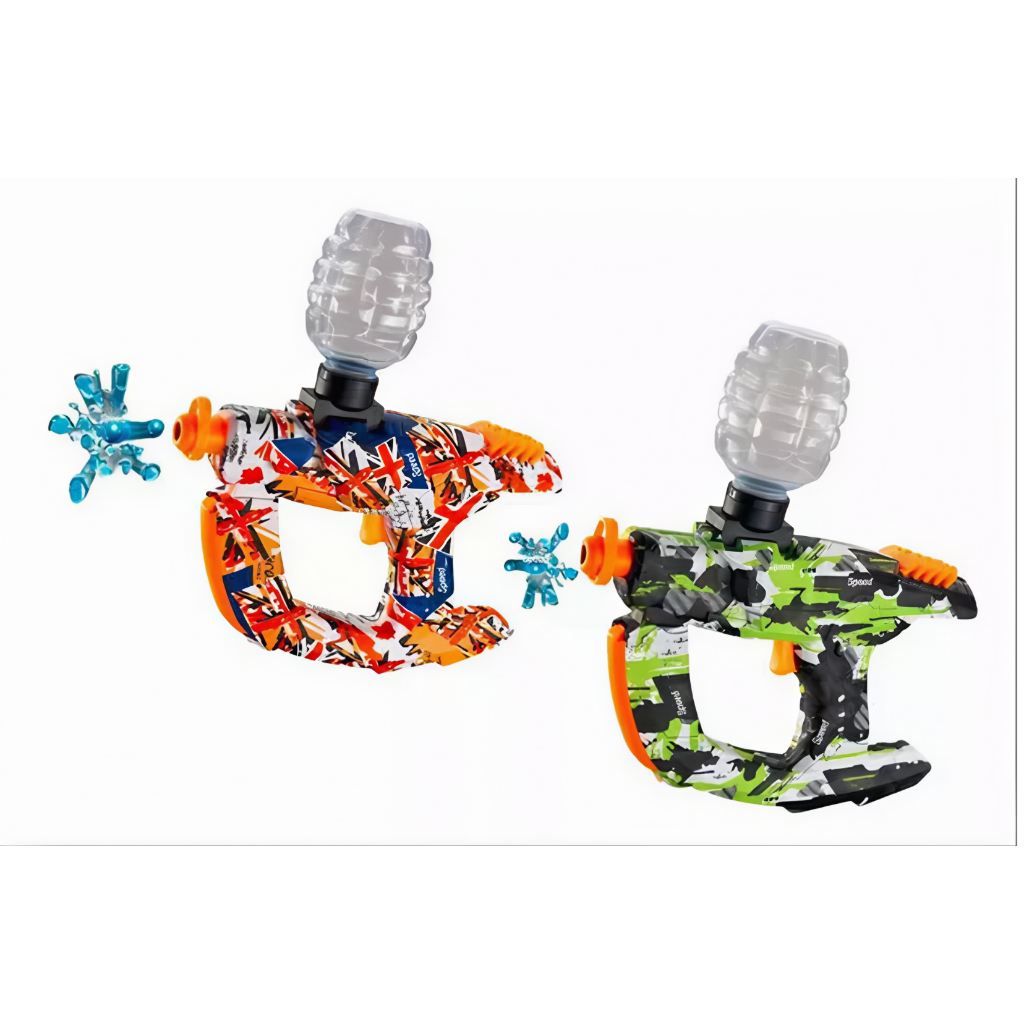 Arma Bolinhas De Gel Automática Mini Metralhadora Space