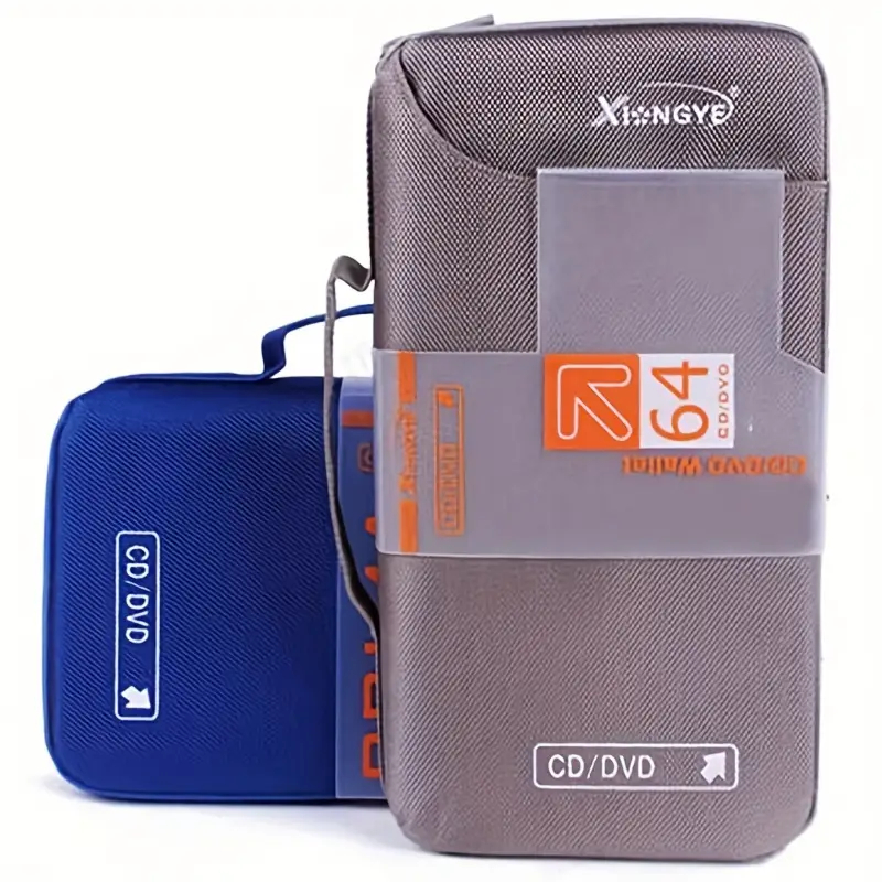 1 Estojo CDs/DVDs 64/96 Mídias Super Resistente Premium | Shopee