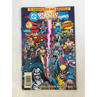 O Conflito do seculo-DC versus Marvel volume 1 Primeira Série