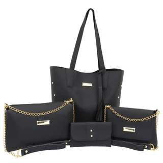 Kit Bolsa Feminina Transversal tiracolo