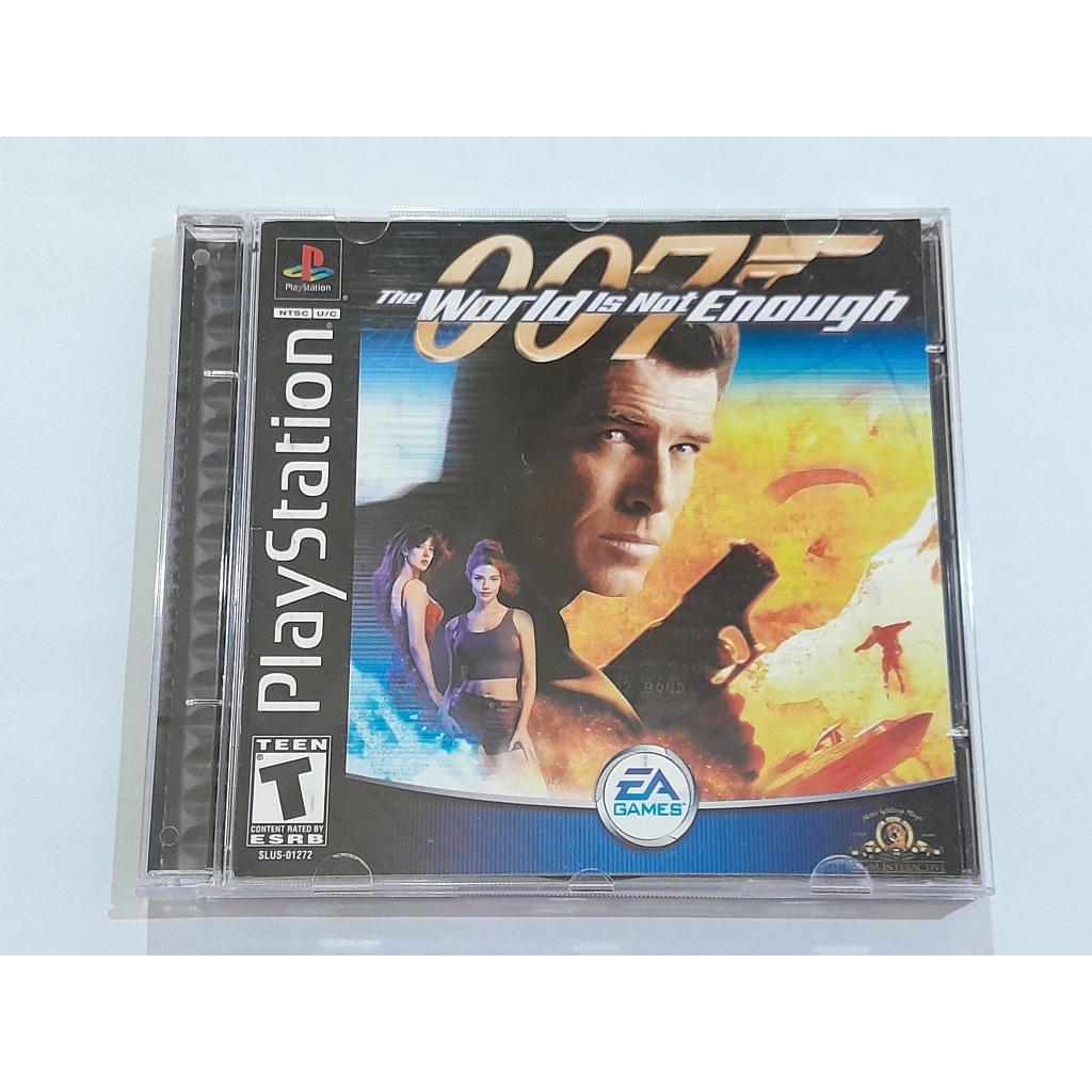 007 - The World Is Not Enough p/ PS1 Playstation 1 Original Completo