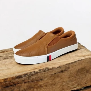 Tênis Masculino Iate Casual Slip On Sapatênis