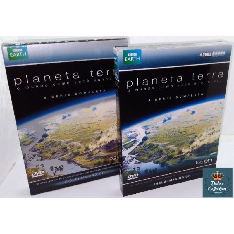 Box DVD Planeta Terra O Mundo Que Você Nunca Viu - A Série