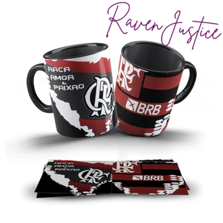 Caneca Personalizada do Flamengo de Porcelana