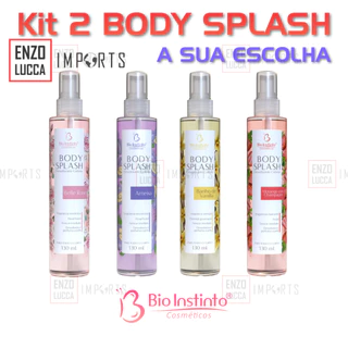 2 Unid Perfume Corporal Body Splash desodorante colônia Bio instinto Belle Rose Ameixa Vanilha Morango