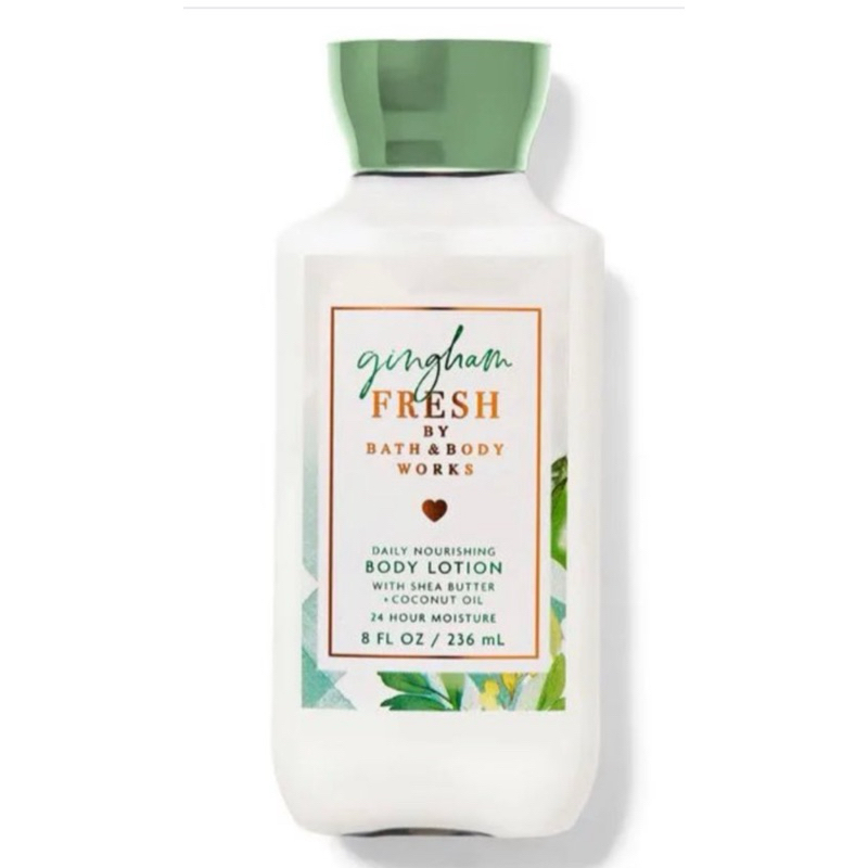 Gingham fresh bath & body works (valor unitário) | Shopee Brasil