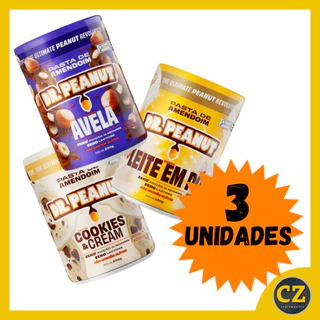 3x UNIDADES Pasta de Amendoim MINI (250g Cada) com Whey Protein - Dr Peanut
