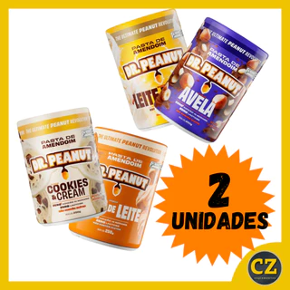 2x UNIDADES Pasta de Amendoim MINI (250g) com Whey Protein - Dr Peanut
