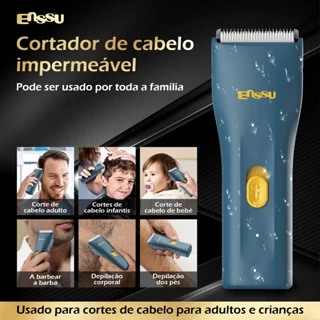 Aparador de Pelos Corporais para Homens, Sem Fio, Recarregável e à Prova D
