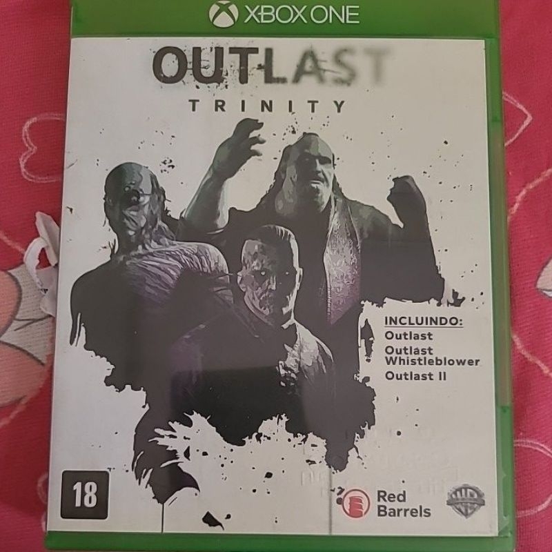 Xbox One Game Jogo Outlast Trinity Para Xbox One Jogo De