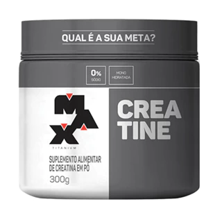 Creatina Pura 300g - Max Titanium