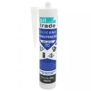 SILICONE SILTRADE MANUTENCAO PRETO 20X280G CHEMICOLOR