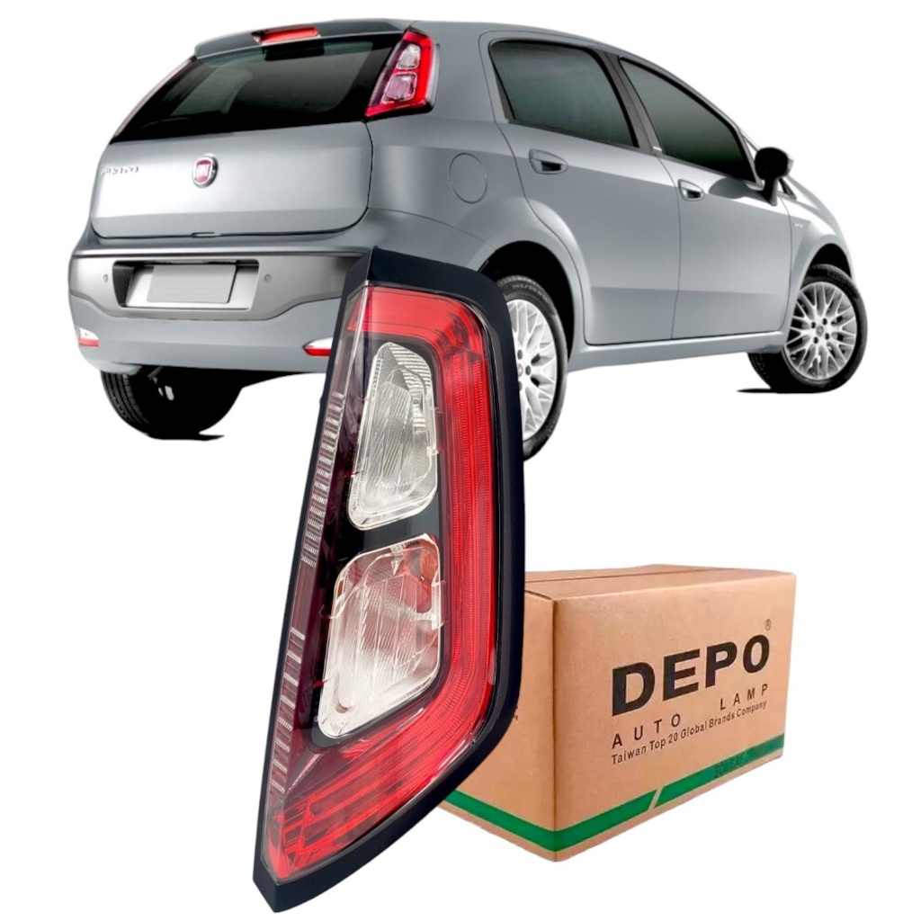 LANTERNA PUNTO 2012 2013 2014 2015 LED LADO DIREITO | Shopee Brasil