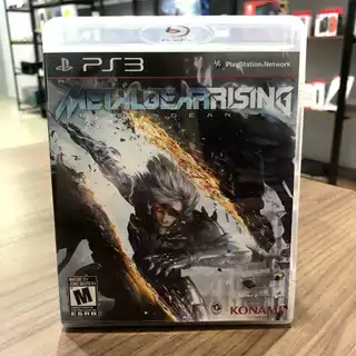 Jogo Metal Gear Rising Ps3 Físico