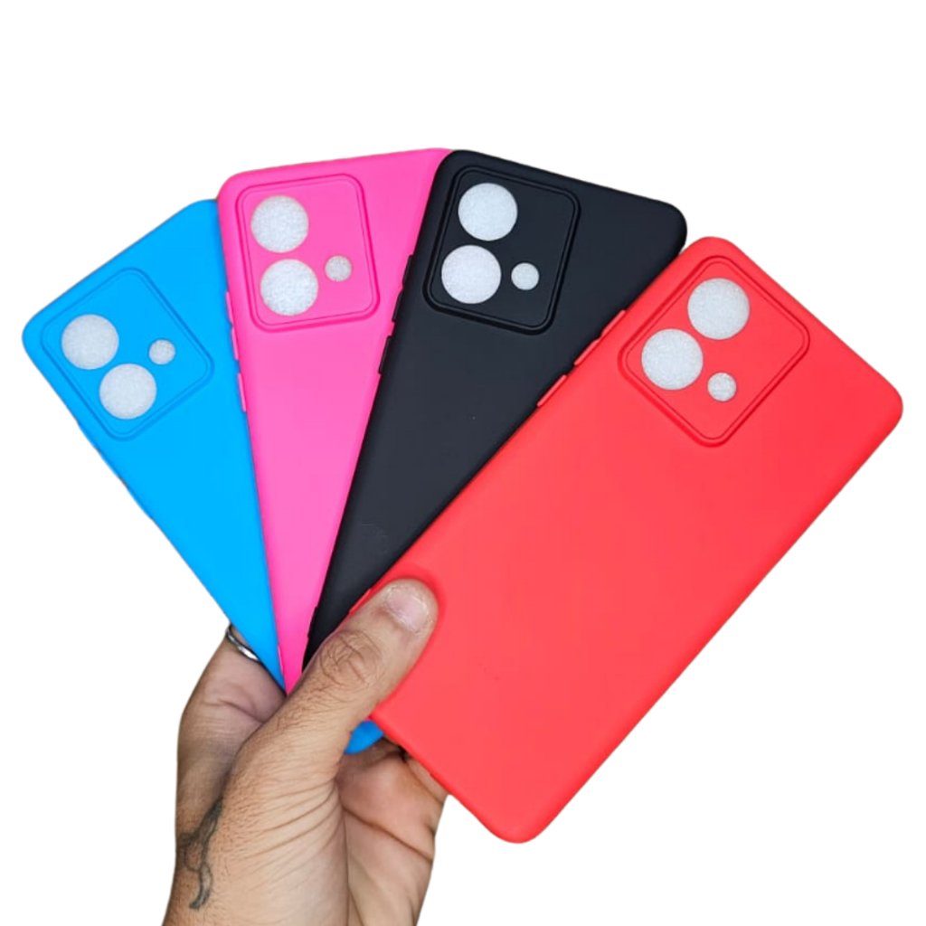 Capa Capinha de celular Silicone Aveludado proteção anti impacto ...