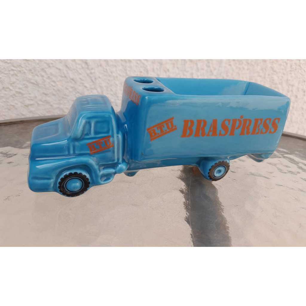 Caminhão Miniatura Louça Colecionável Lindo Excelente