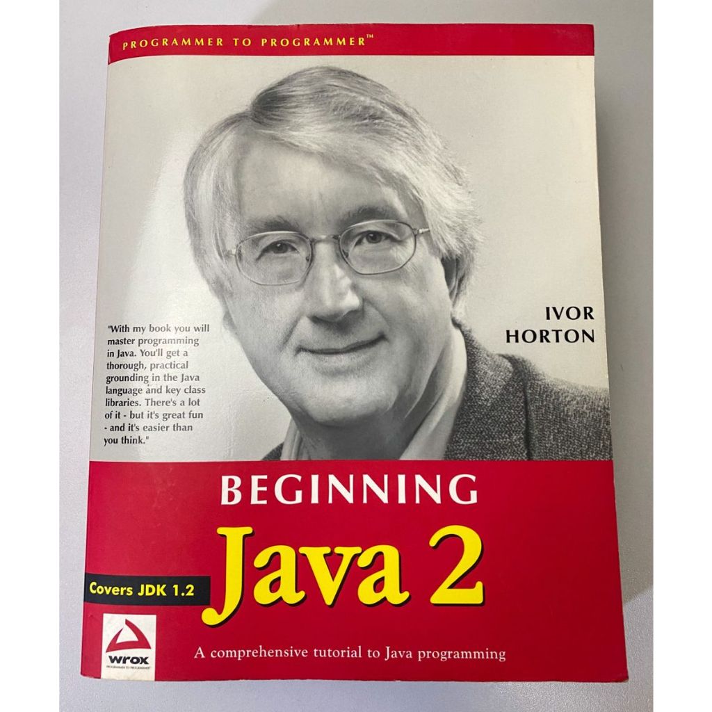 livro beginning java 2 (edição inglês) | Shopee Brasil