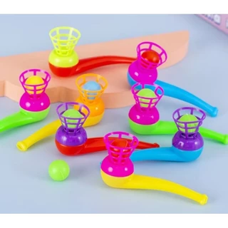 Kit Cachimbo Divertido pacote com 5 cachimbos + 5 bolinhas